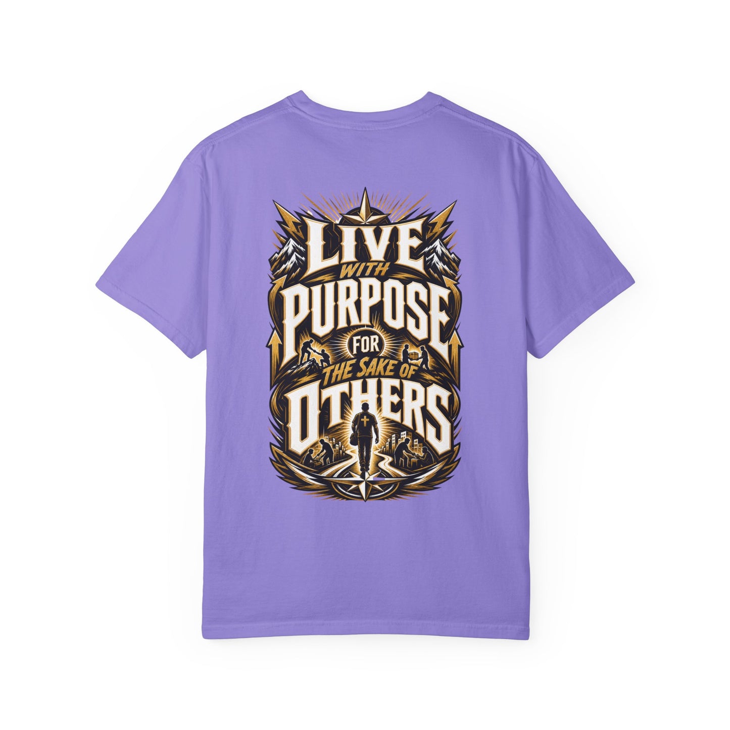 Live With Purpose Graphic T-Shirt — Inspirational 'Live With Purpose for the Sake of Others' Tee