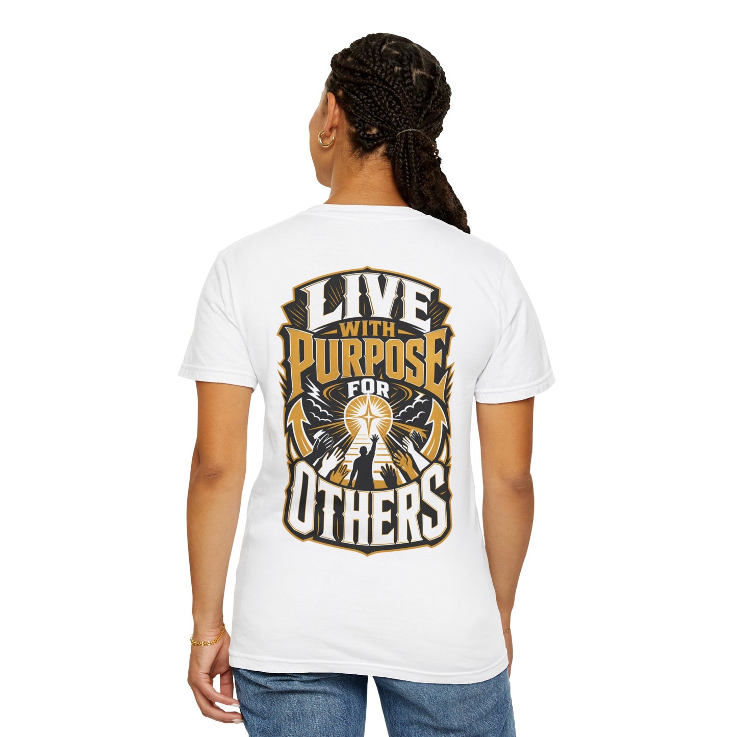 Live With Purpose For Others T‑Shirt — Inspirational Graphic Tee