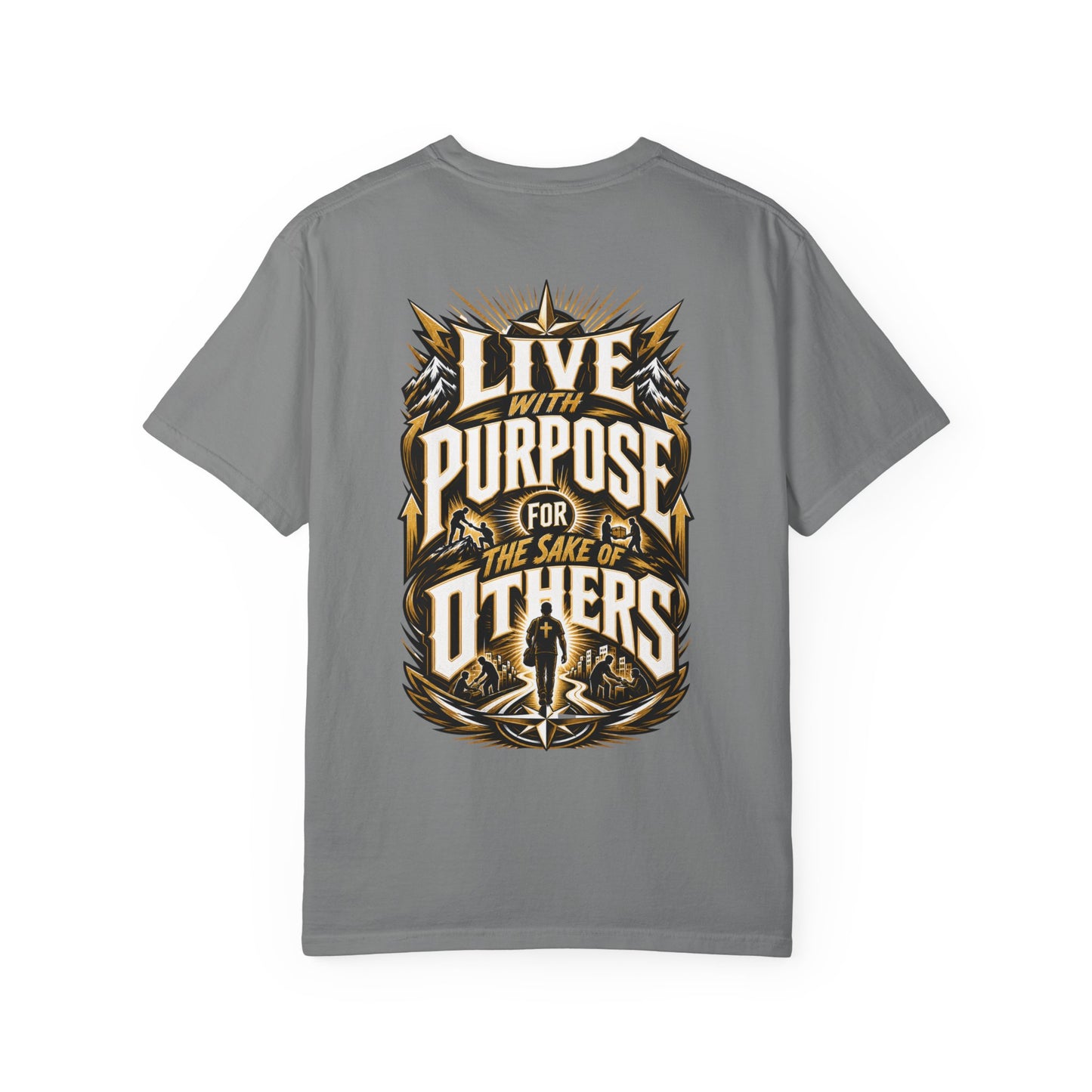 Live With Purpose Graphic T-Shirt — Inspirational 'Live With Purpose for the Sake of Others' Tee