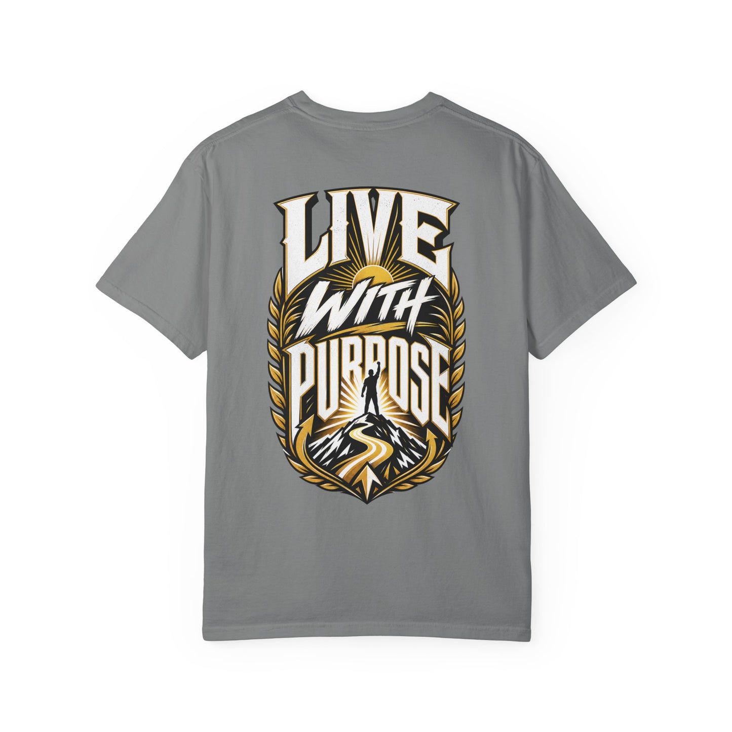 Live With Purpose T-Shirt — Inspirational Graphic Tee