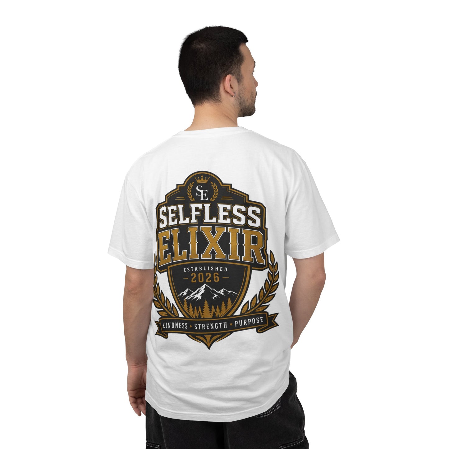 Selfless Elixir Retro Crest T-Shirt