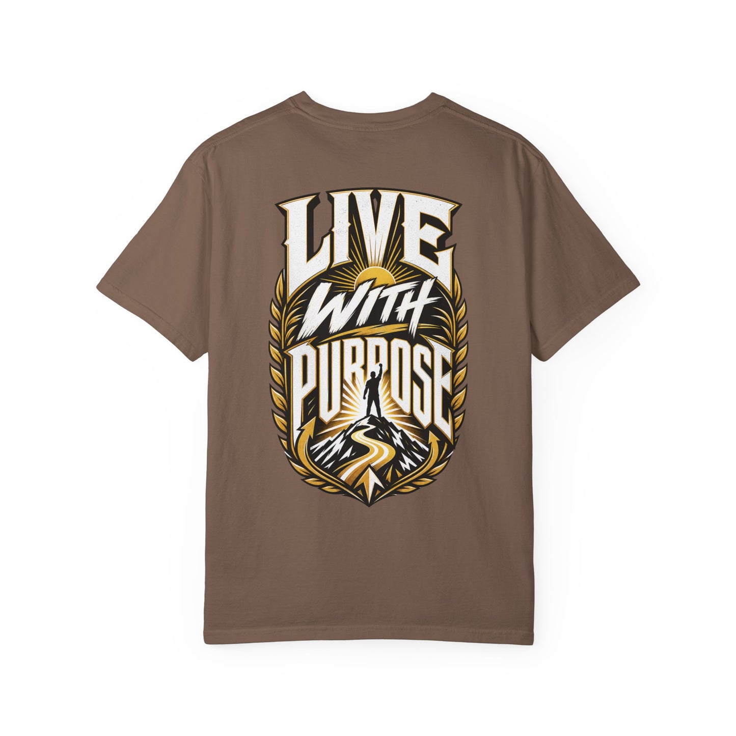 Live With Purpose T-Shirt — Inspirational Graphic Tee