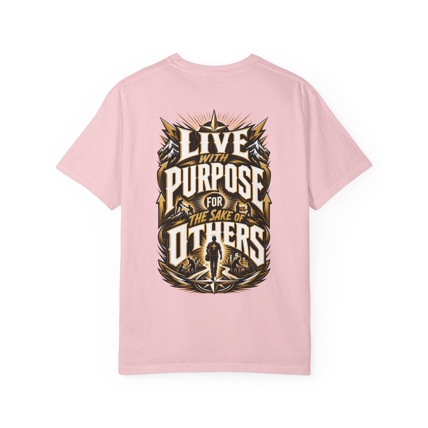 Live With Purpose Graphic T-Shirt — Inspirational 'Live With Purpose for the Sake of Others' Tee