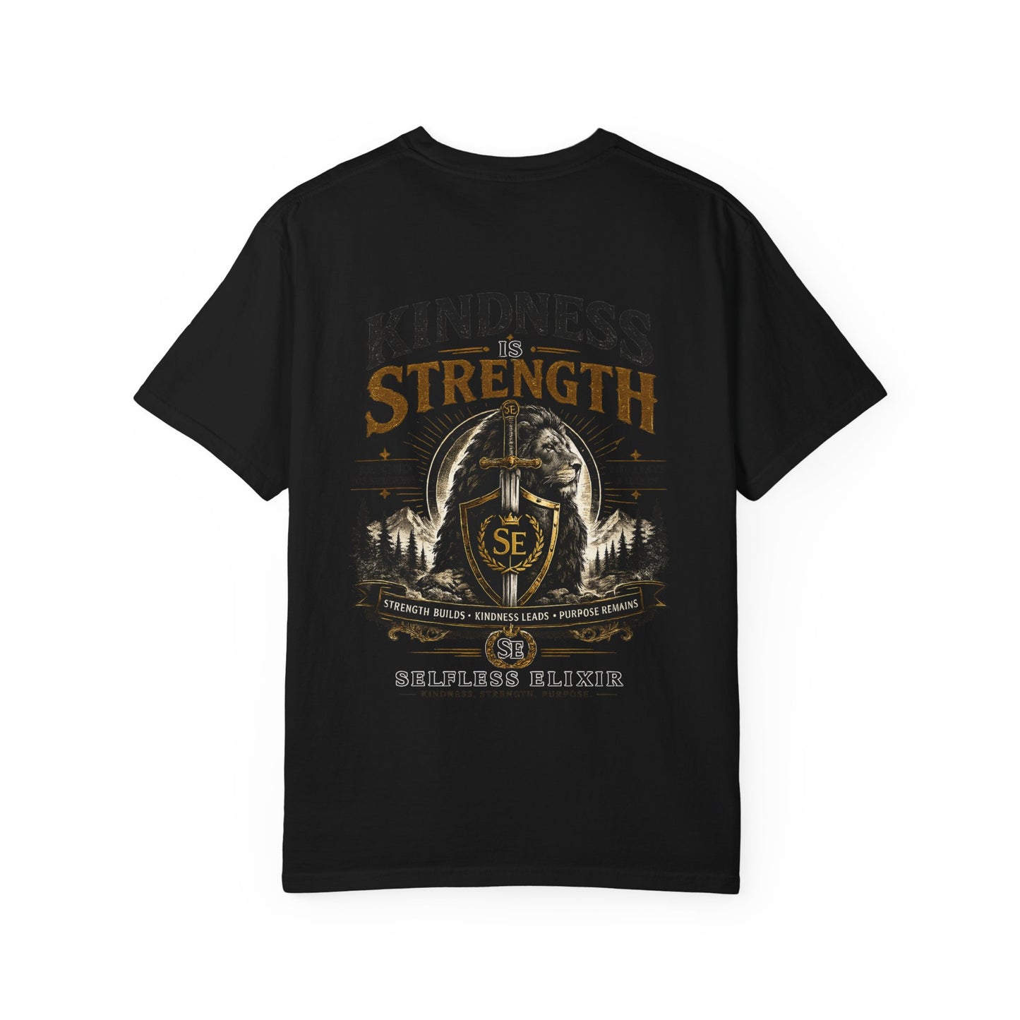 Kindness Is Strength Lion