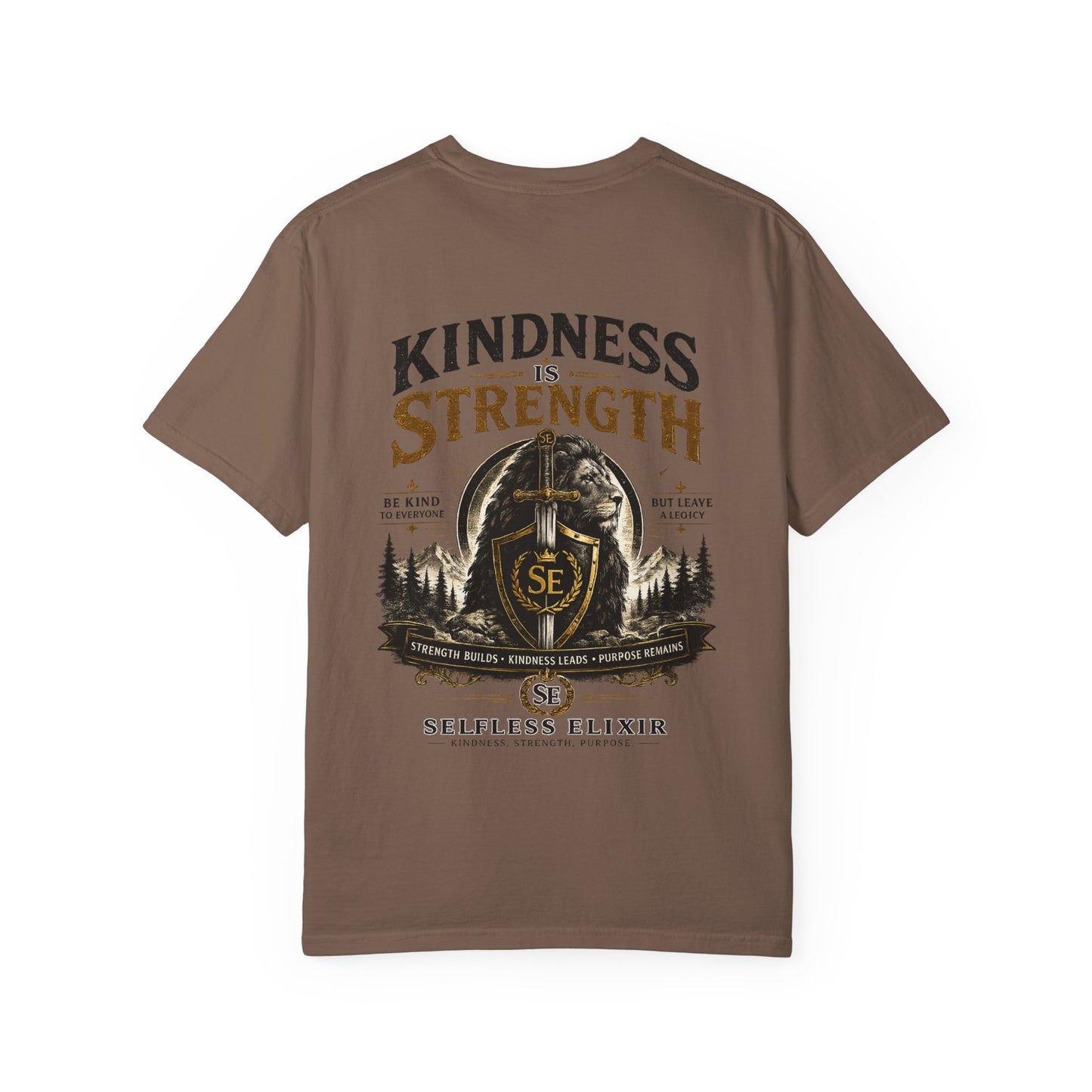 Kindness Is Strength Lion