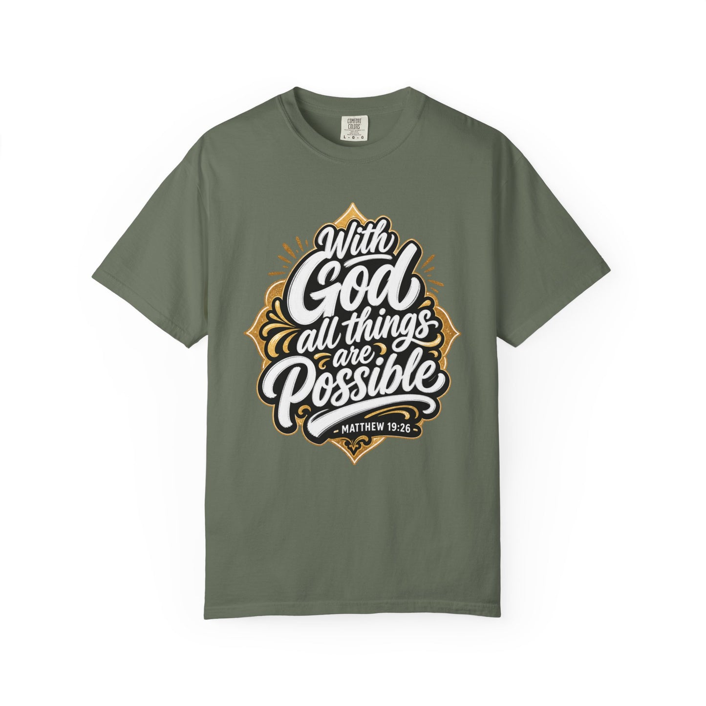 With God All Things Are Possible T-Shirt