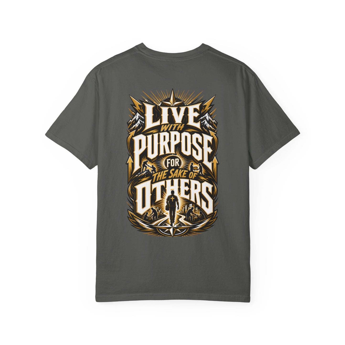 Live With Purpose Graphic T-Shirt — Inspirational 'Live With Purpose for the Sake of Others' Tee