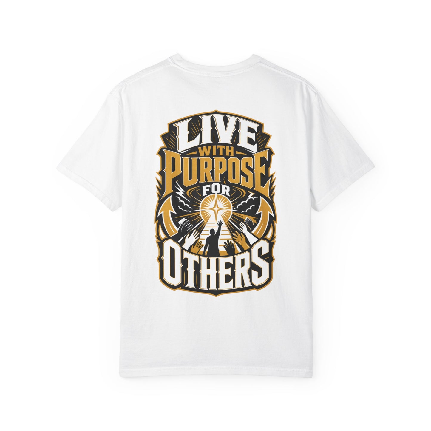 Live With Purpose For Others T‑Shirt — Inspirational Graphic Tee