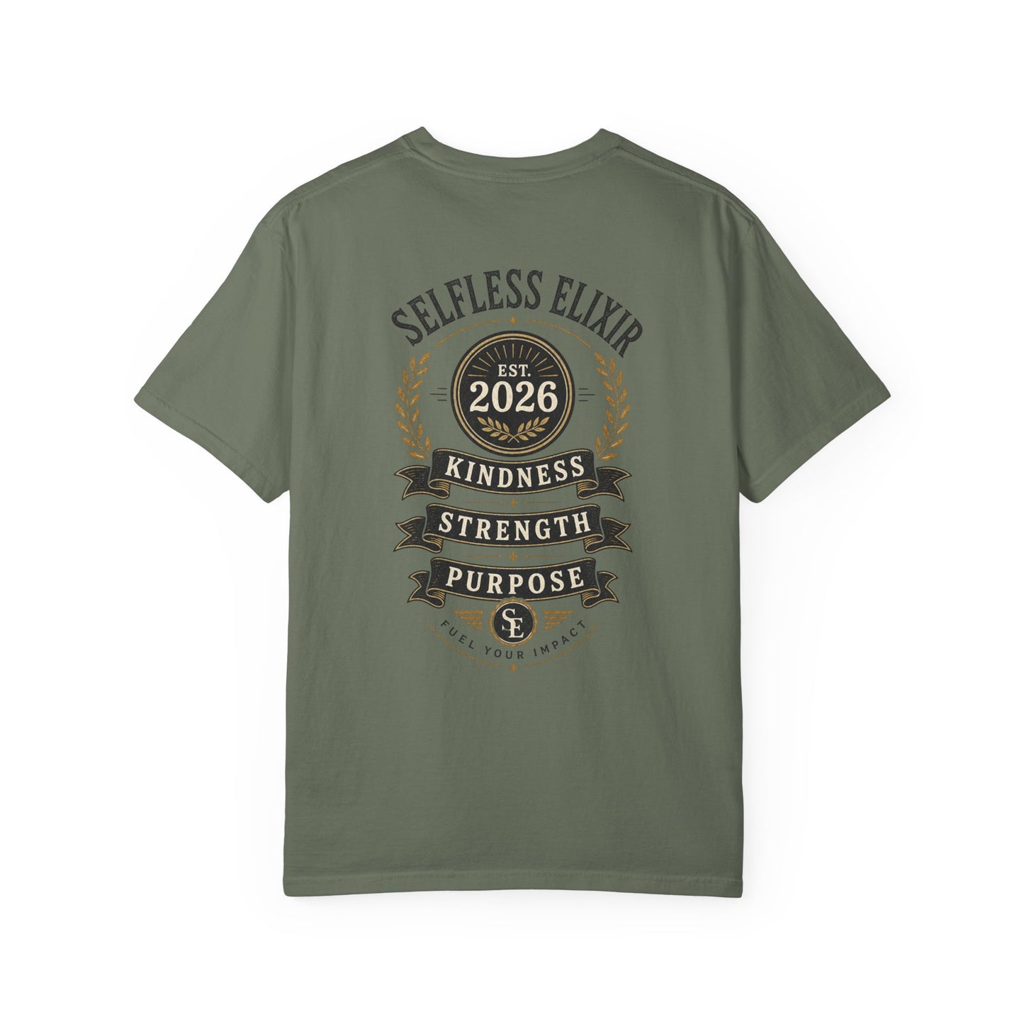 Selfless Elixir Crest T‑Shirt