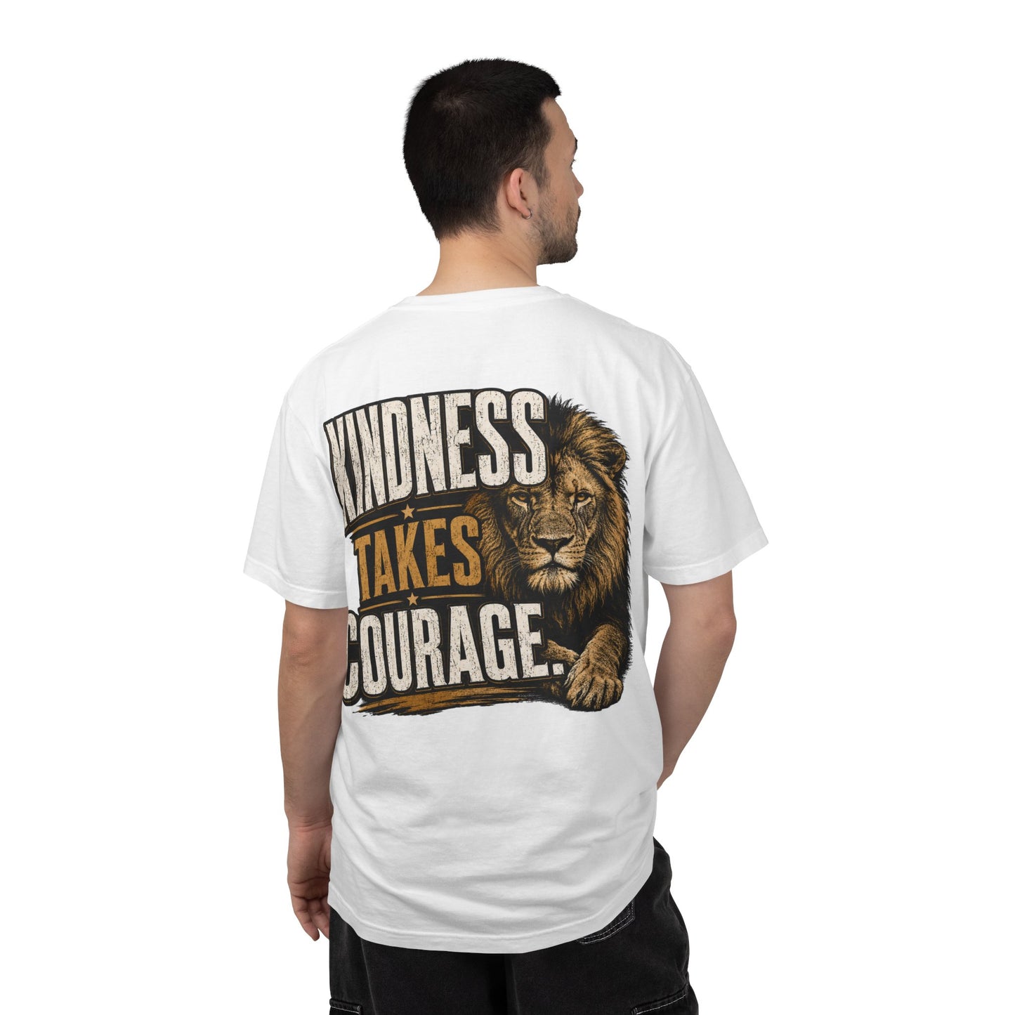 Kindness Takes Courage Back Graphic T-Shirt
