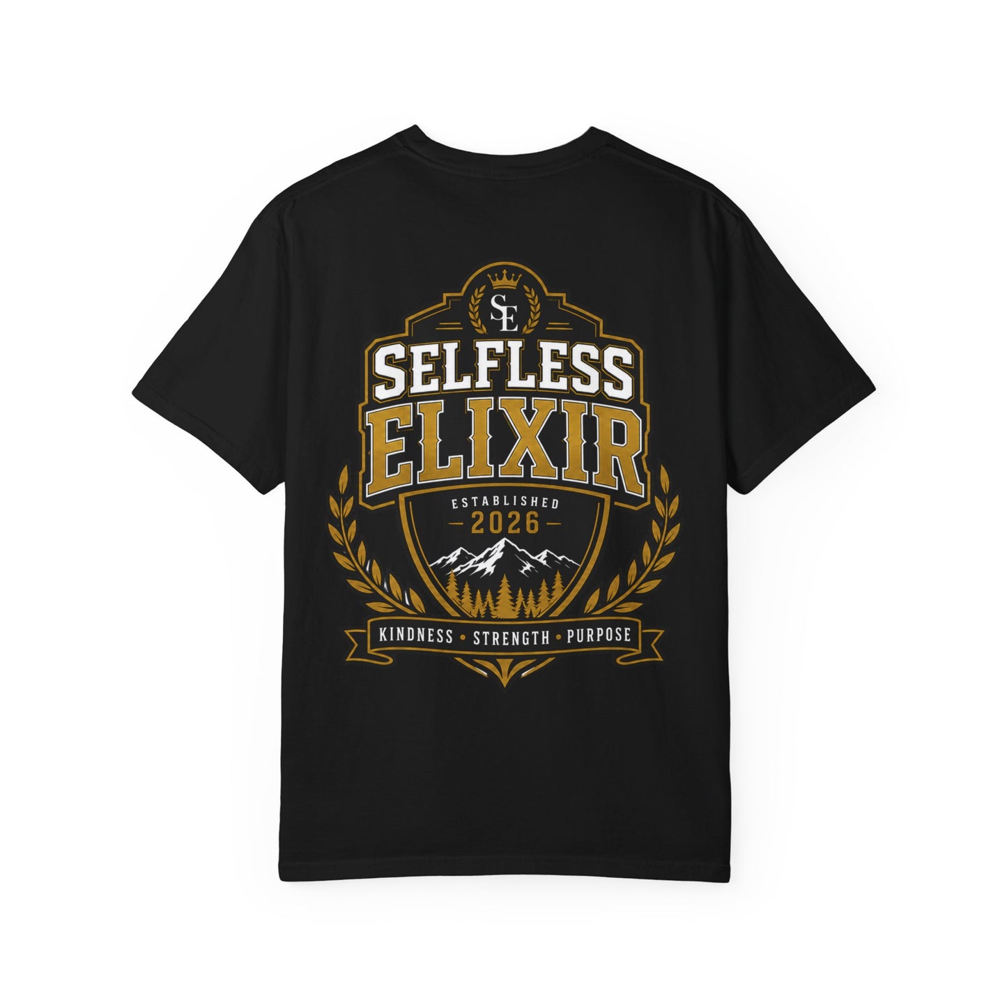 Selfless Elixir Retro Crest T-Shirt