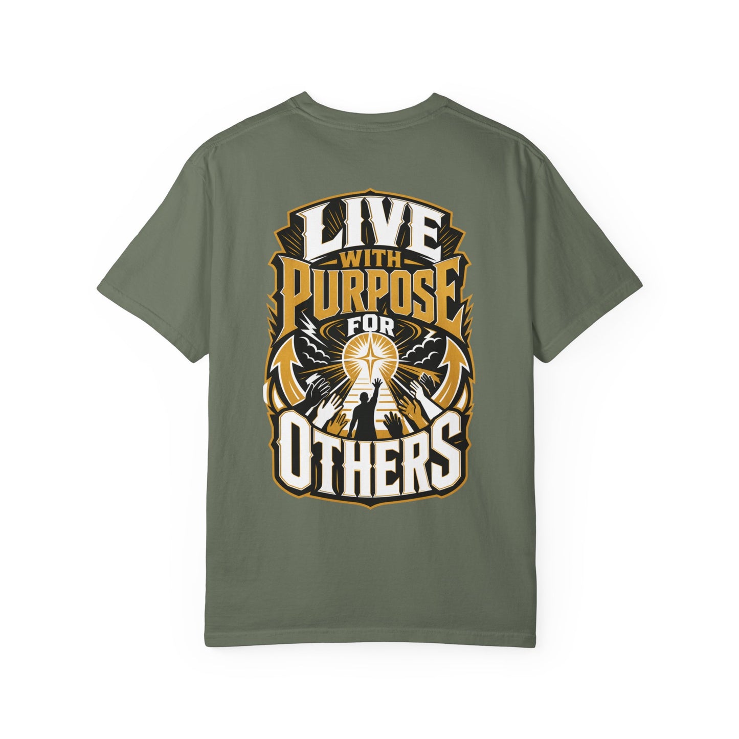 Live With Purpose For Others T‑Shirt — Inspirational Graphic Tee