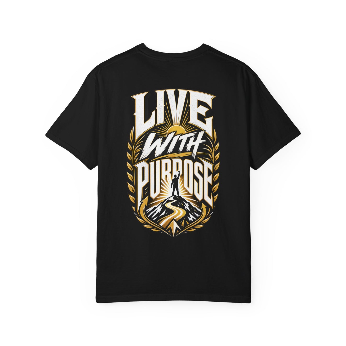 Live With Purpose T-Shirt — Inspirational Graphic Tee