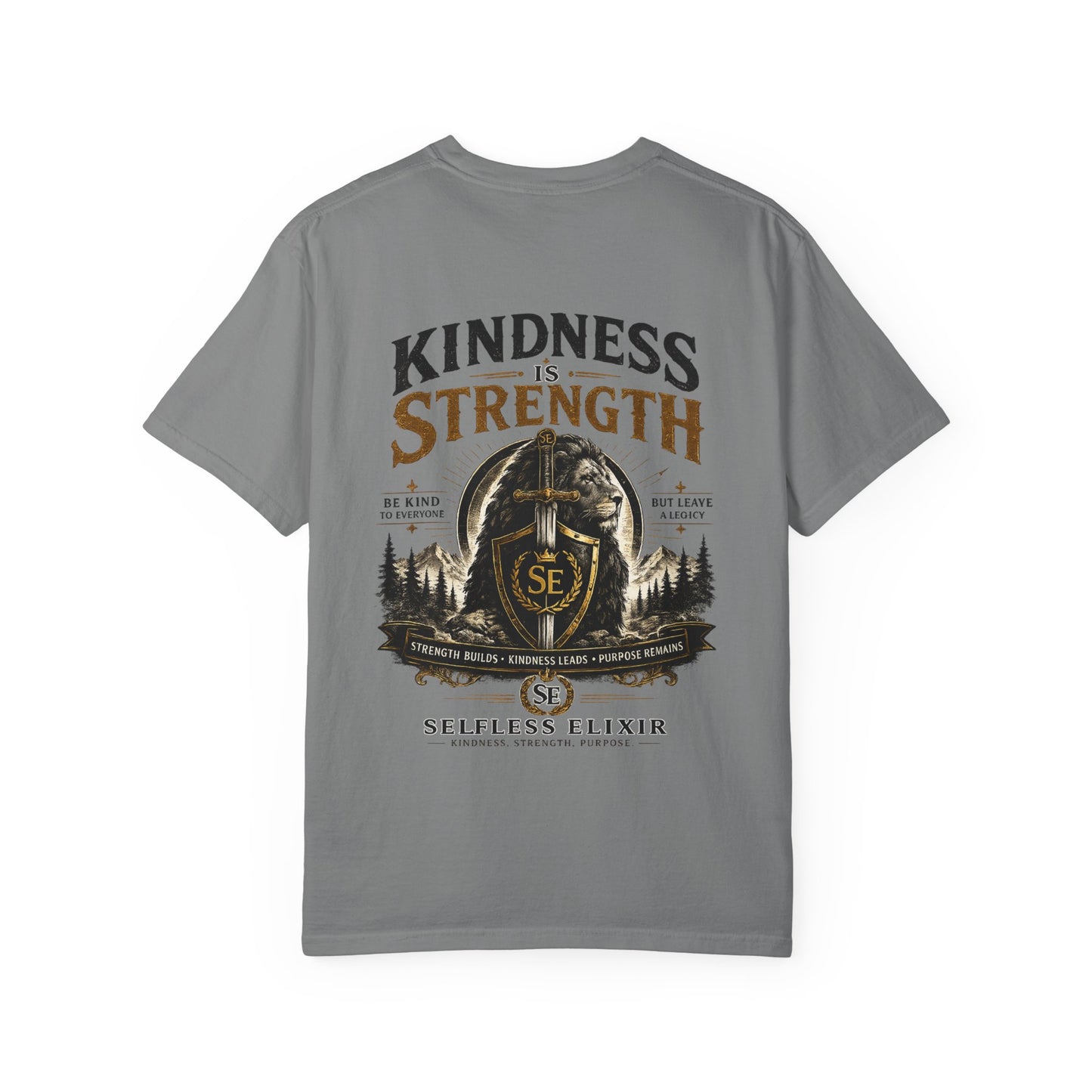 Kindness Is Strength Lion