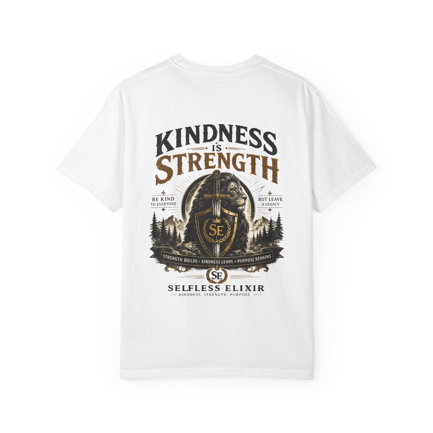 Kindness Is Strength Lion