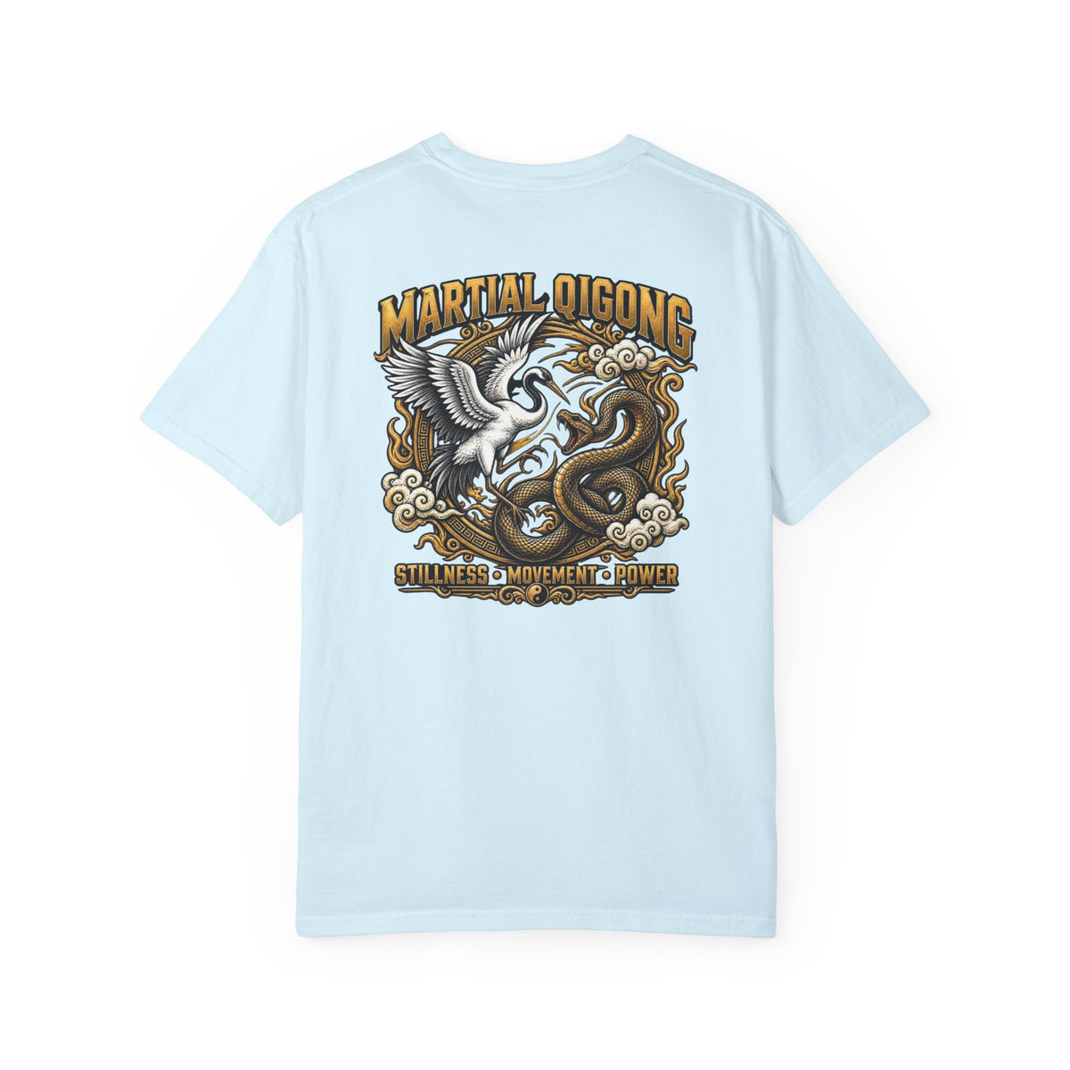 Martial Qigong Fundraiser T-Shirt — Crane & Serpent