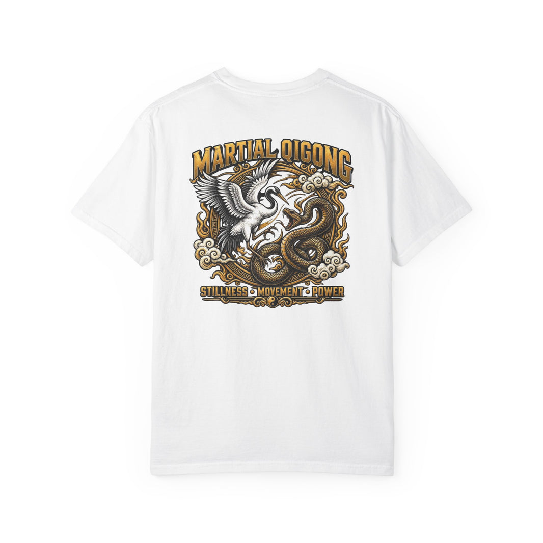 Martial Qigong Fundraiser T-Shirt — Crane & Serpent
