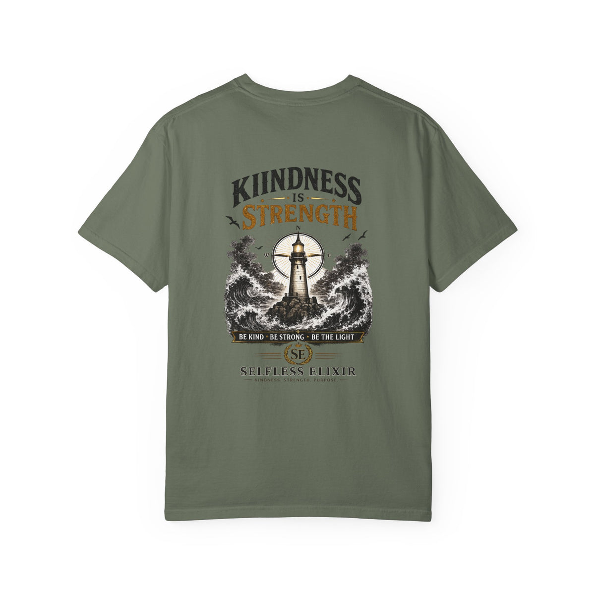 Lighthouse 'Kindness Is Strength' T‑Shirt