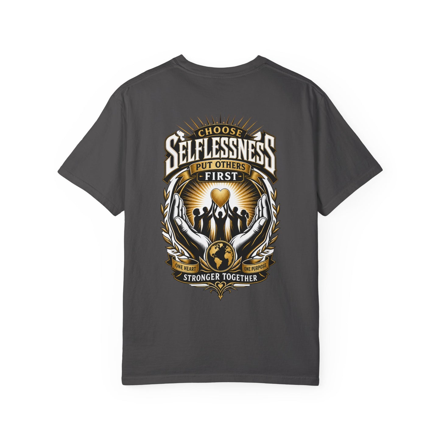 Selflessness Graphic T-Shirt — "Choose Selflessness: Inspirational Tee