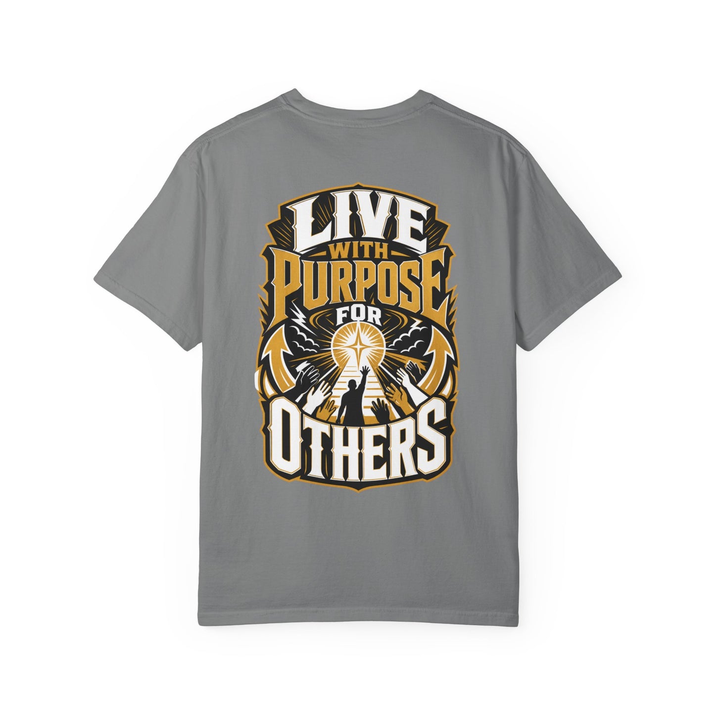 Live With Purpose For Others T‑Shirt — Inspirational Graphic Tee