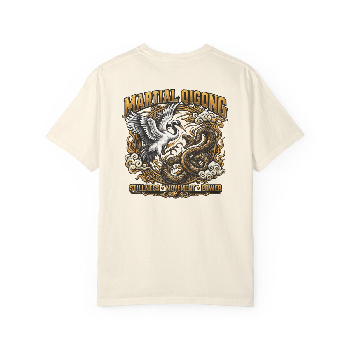 Martial Qigong Fundraiser T-Shirt — Crane & Serpent