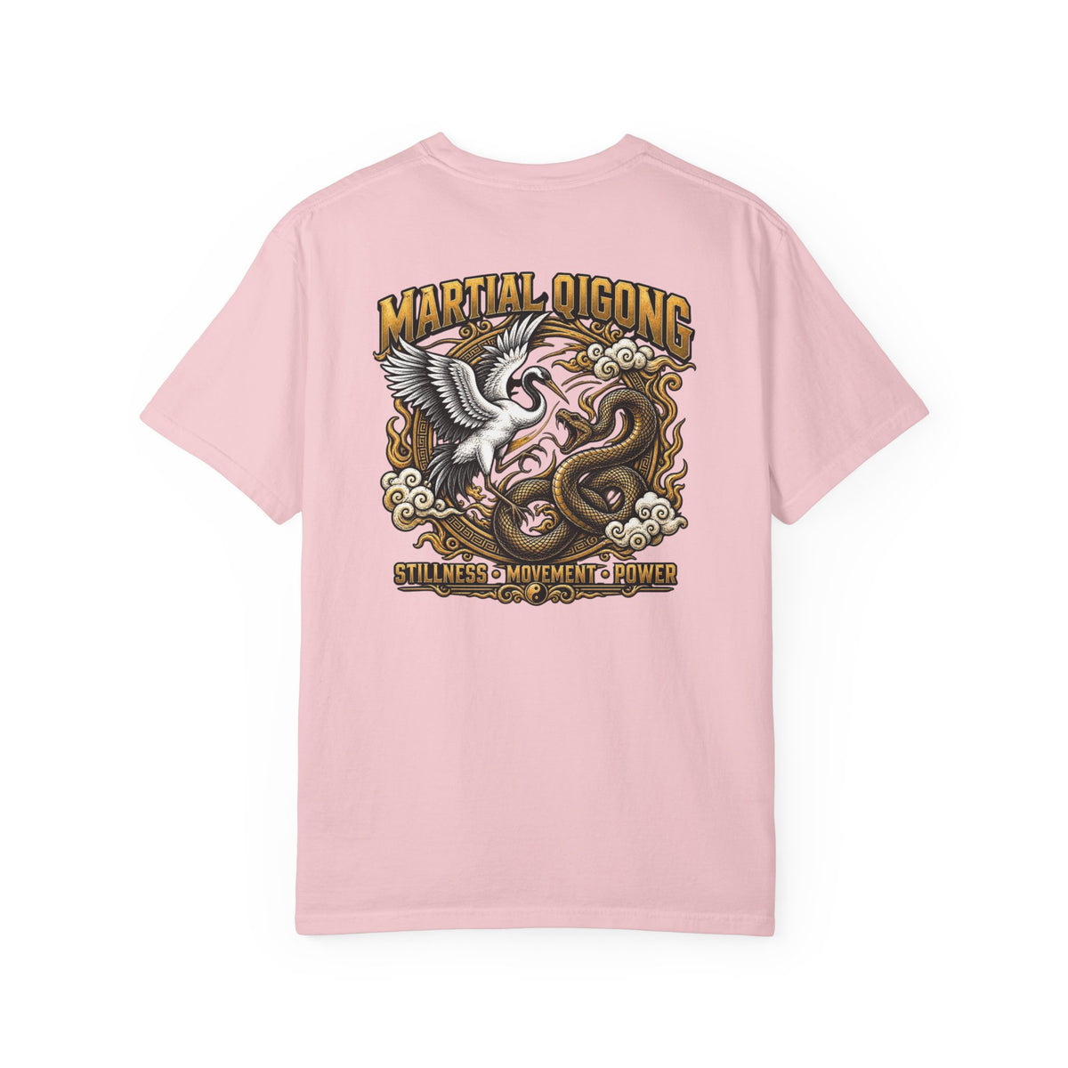 Martial Qigong Fundraiser T-Shirt — Crane & Serpent