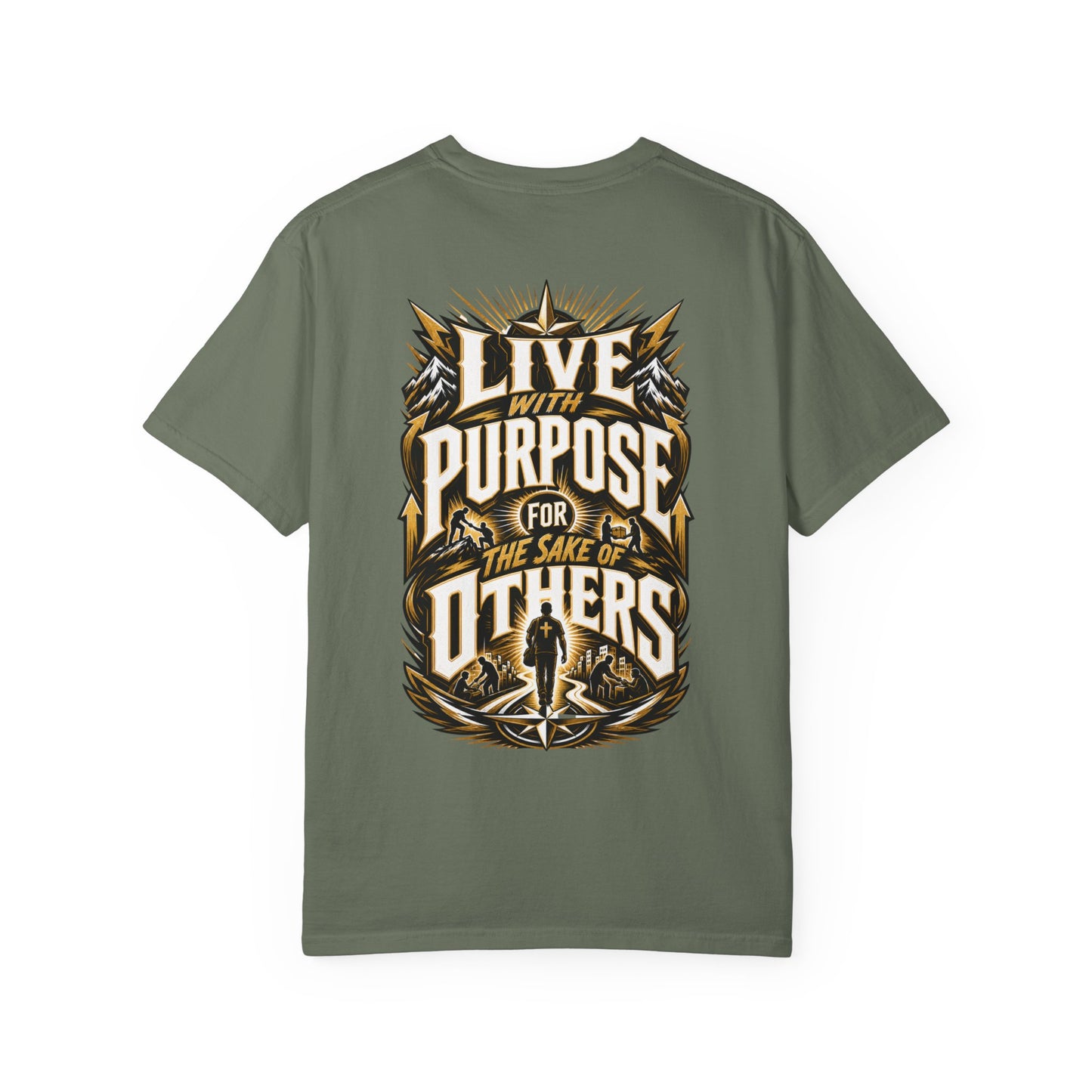 Live With Purpose Graphic T-Shirt — Inspirational 'Live With Purpose for the Sake of Others' Tee