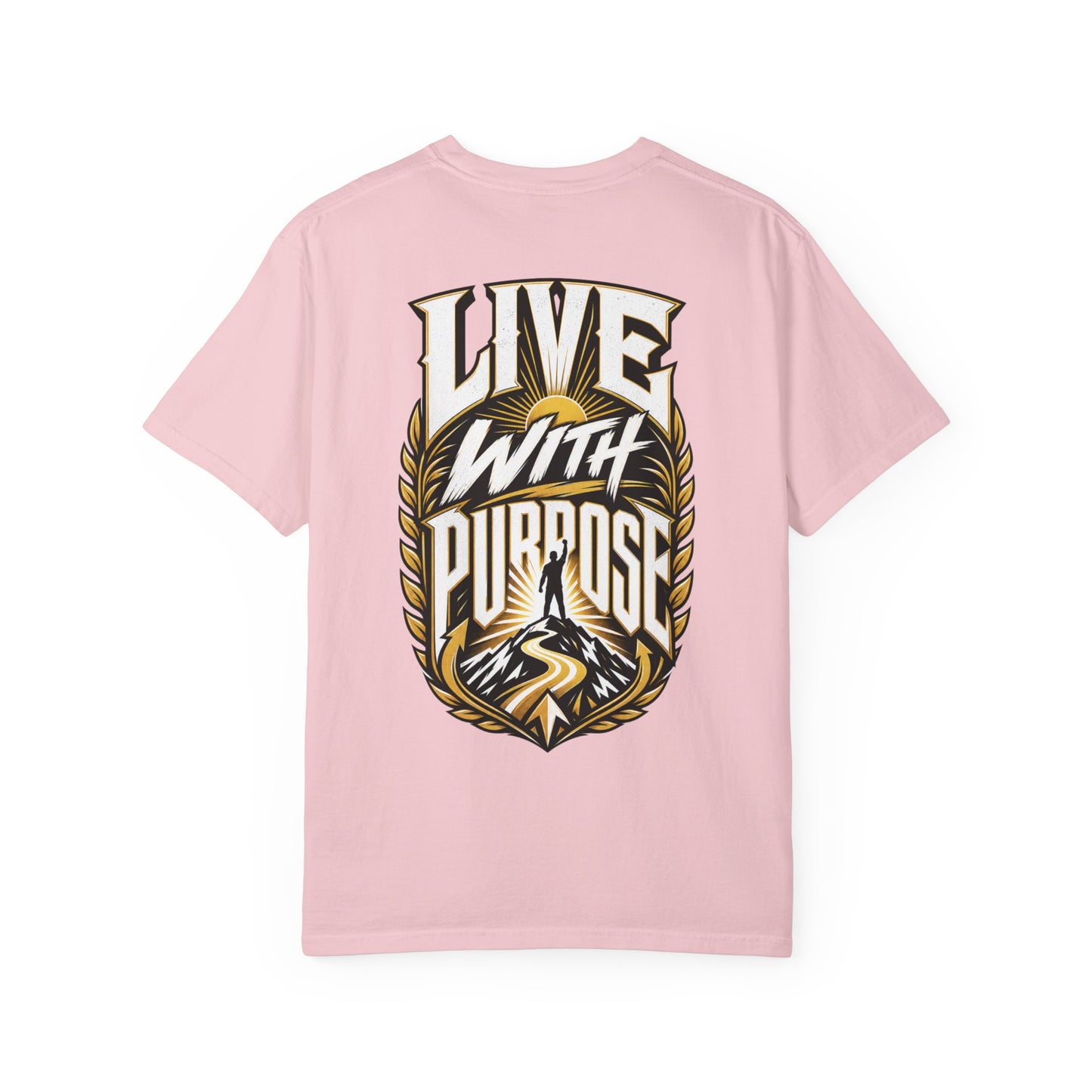 Live With Purpose T-Shirt — Inspirational Graphic Tee