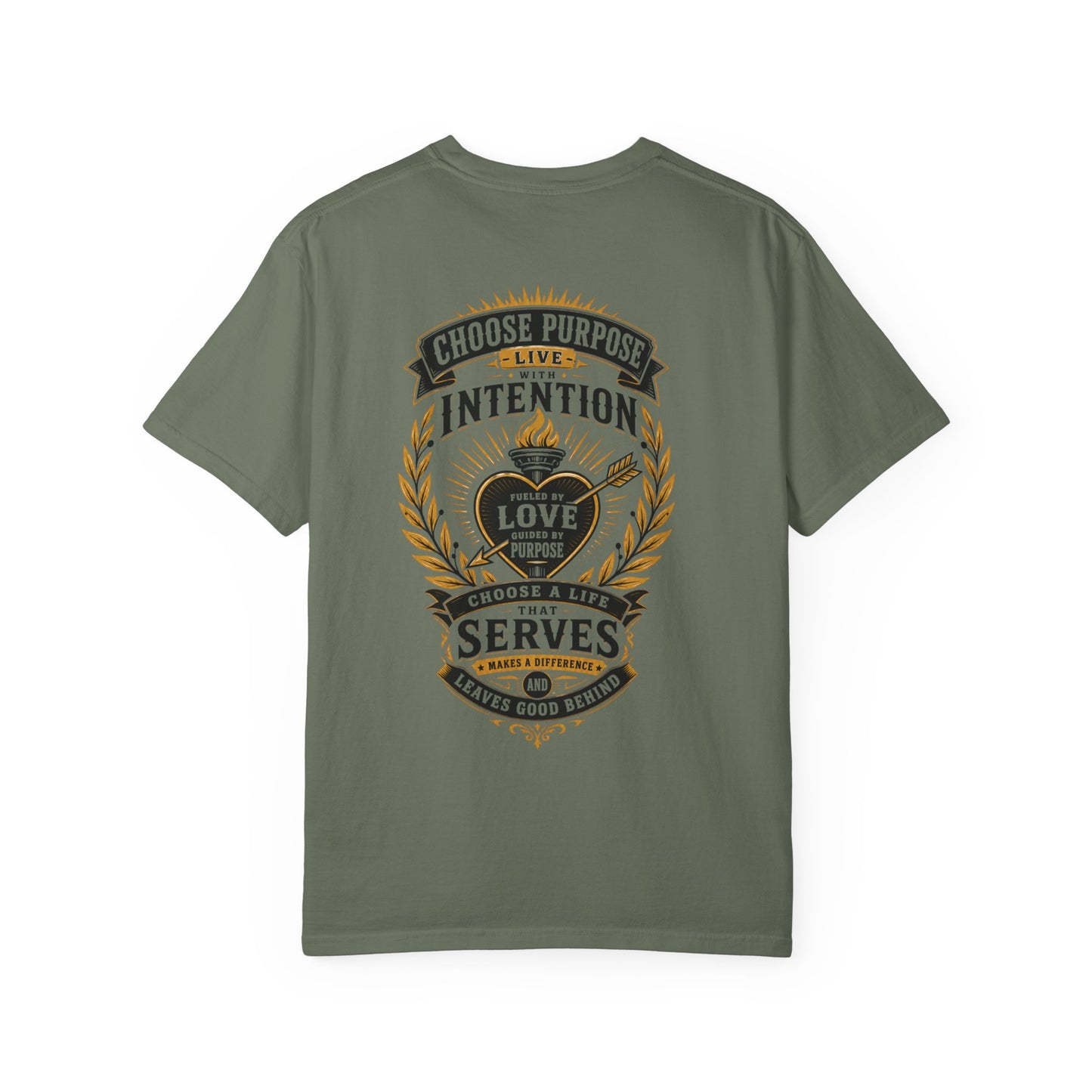 Inspirational 'Choose Purpose' Graphic T-Shirt