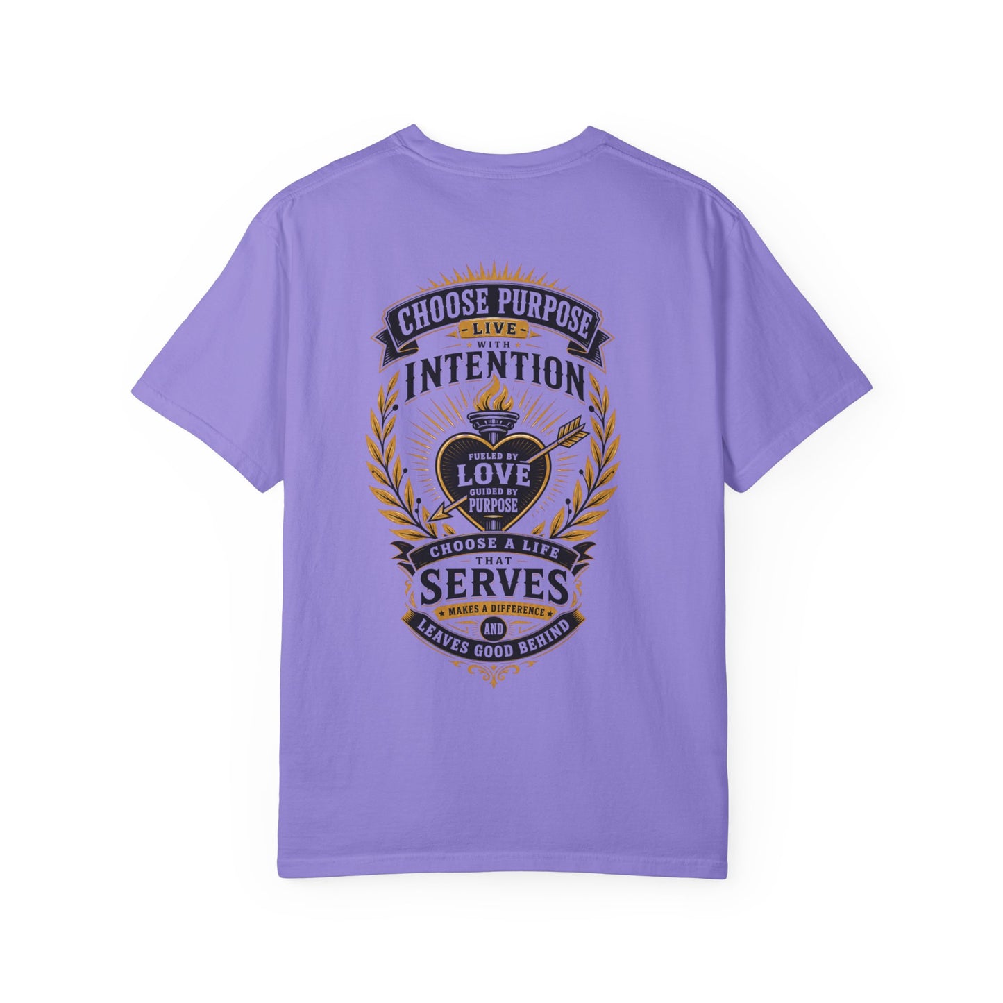 Inspirational 'Choose Purpose' Graphic T-Shirt