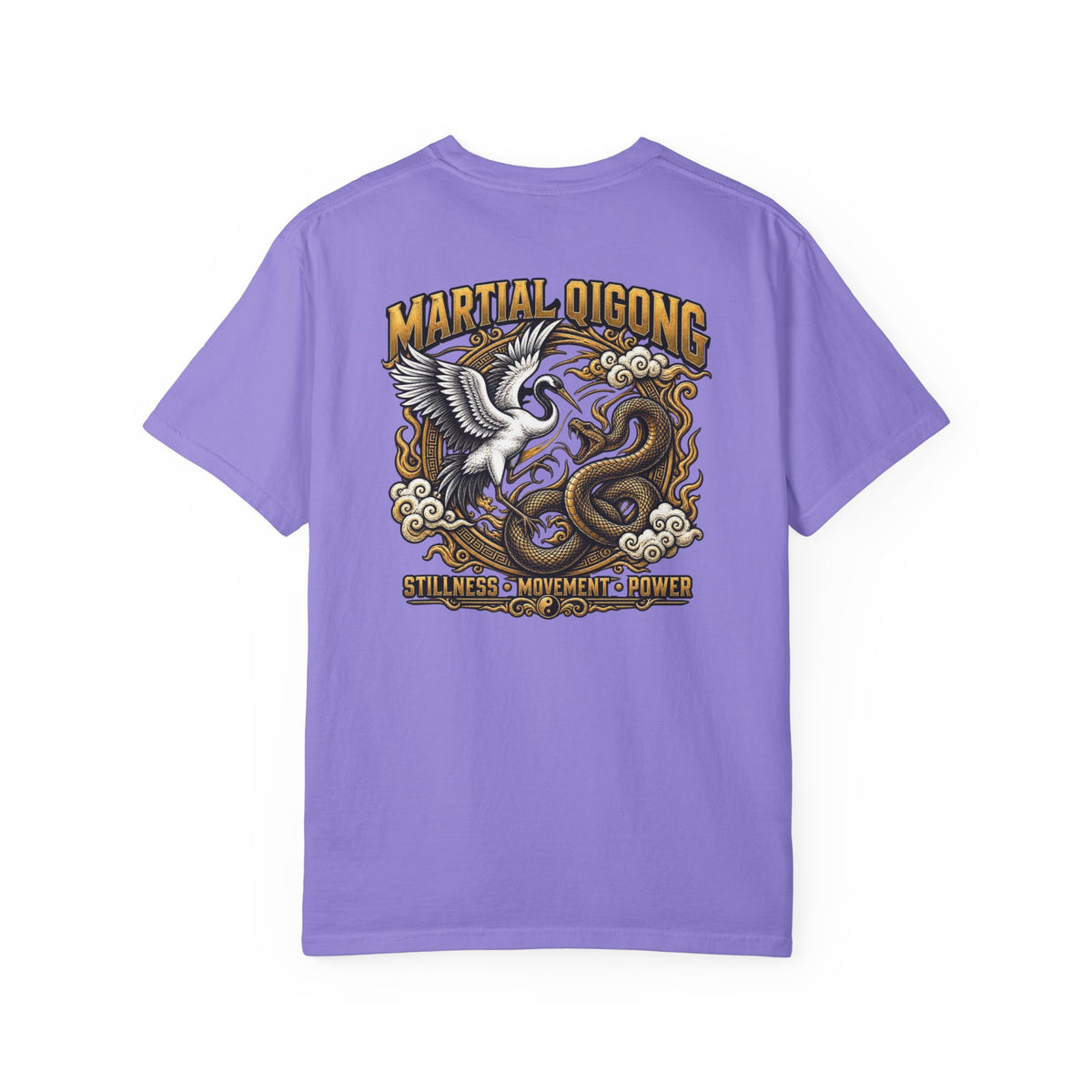 Martial Qigong Fundraiser T-Shirt — Crane & Serpent
