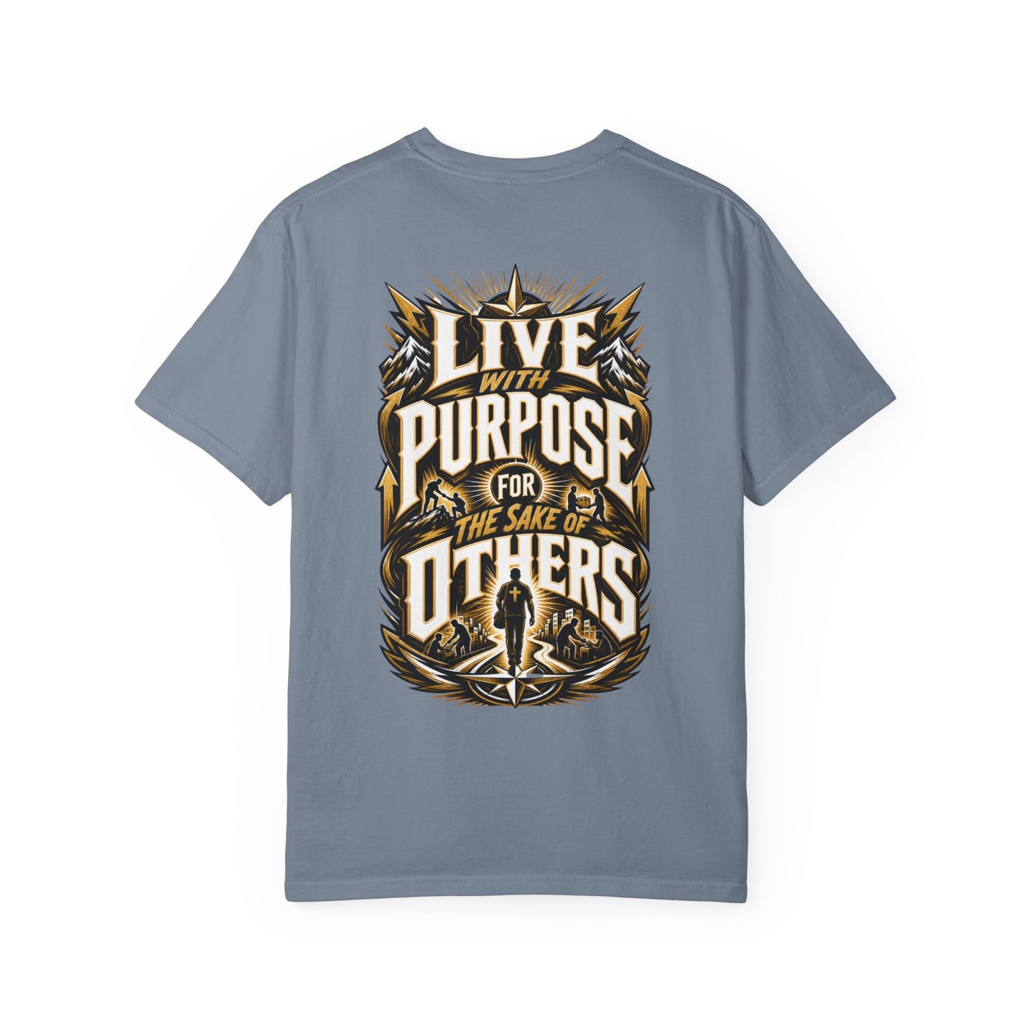 Live With Purpose Graphic T-Shirt — Inspirational 'Live With Purpose for the Sake of Others' Tee