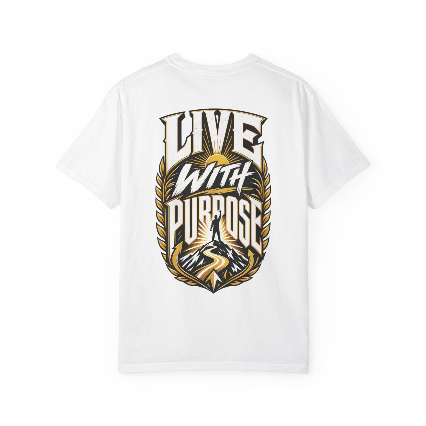 Live With Purpose T-Shirt — Inspirational Graphic Tee