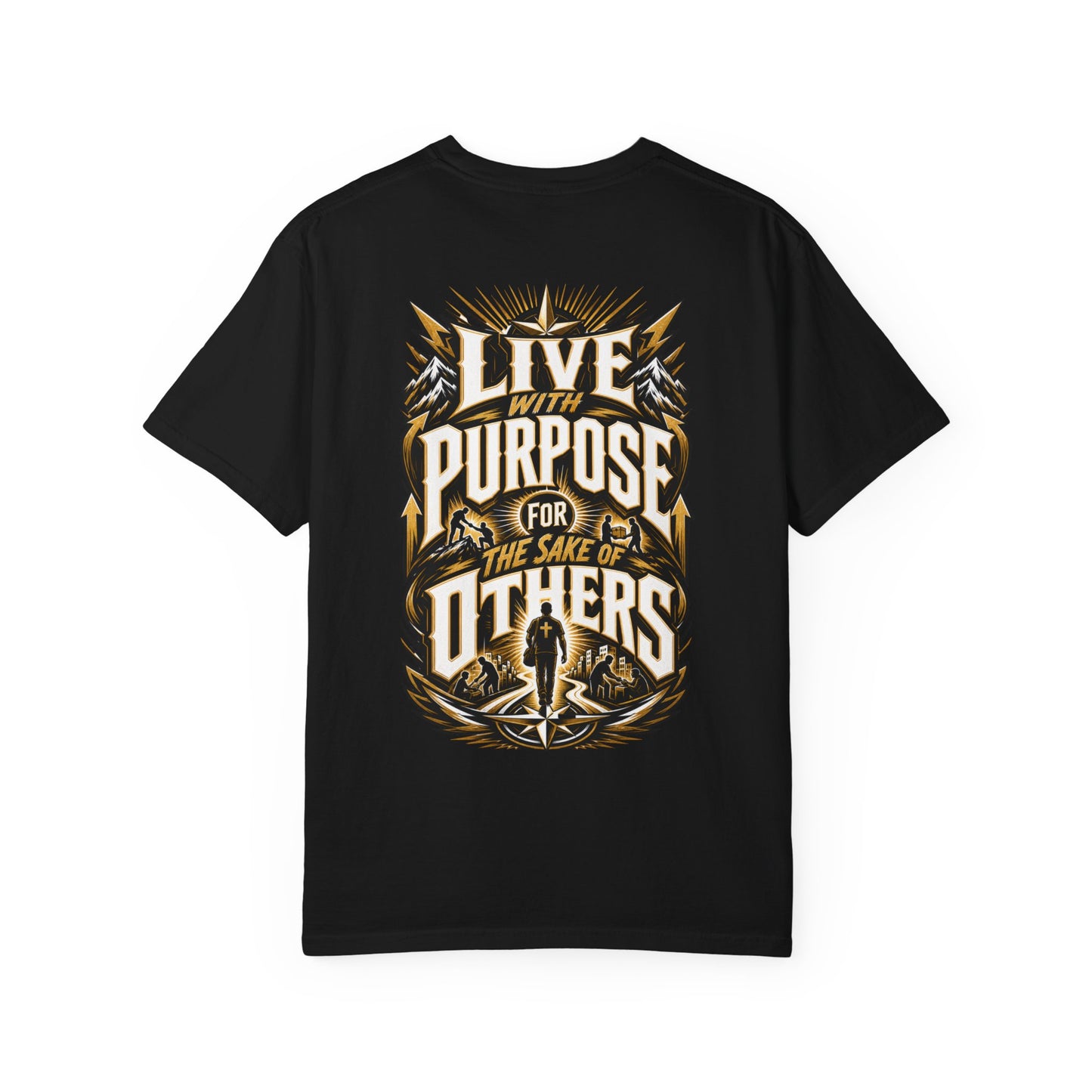 Live With Purpose Graphic T-Shirt — Inspirational 'Live With Purpose for the Sake of Others' Tee
