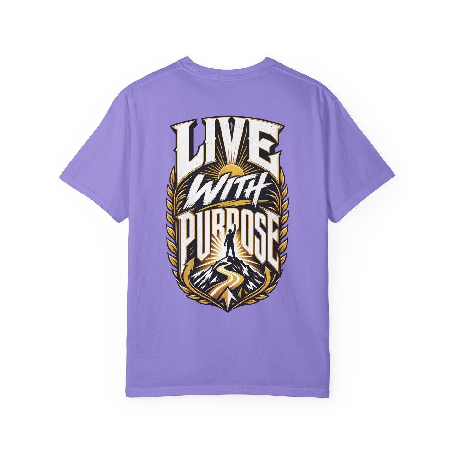 Live With Purpose T-Shirt — Inspirational Graphic Tee