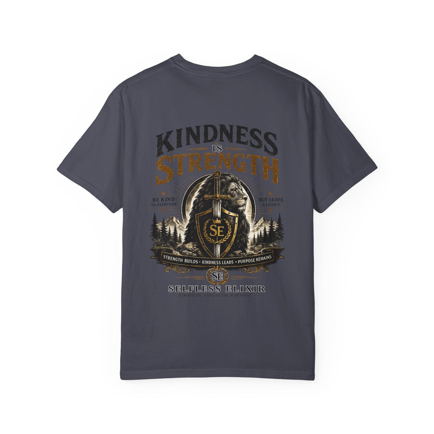 Kindness Is Strength Lion