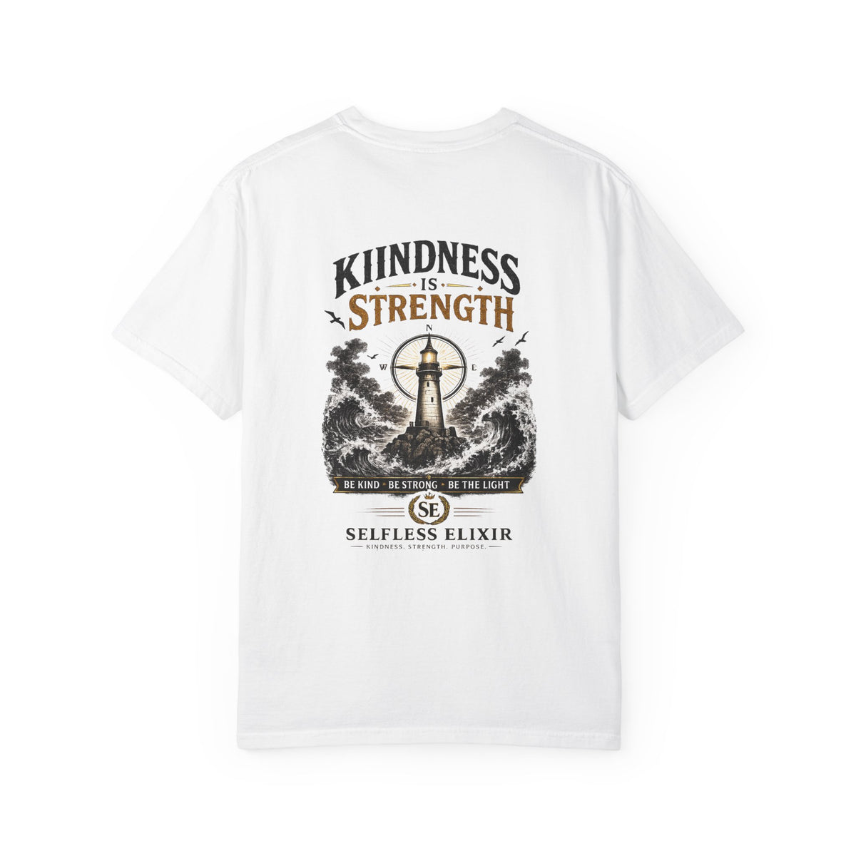 Lighthouse 'Kindness Is Strength' T‑Shirt