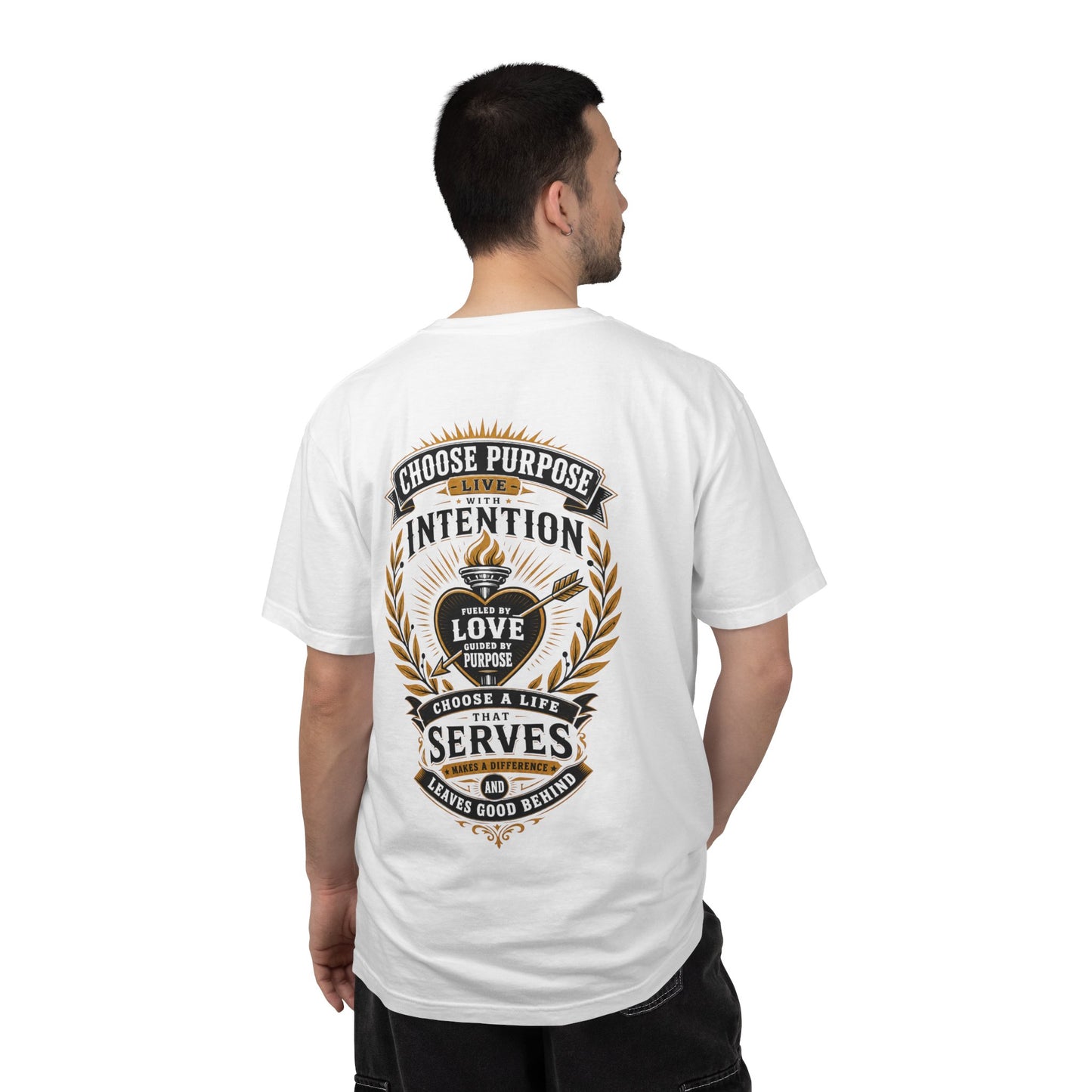 Inspirational 'Choose Purpose' Graphic T-Shirt