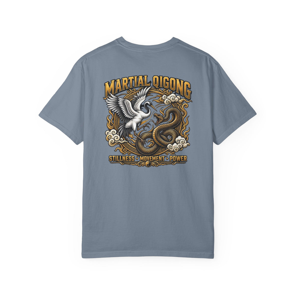Martial Qigong Fundraiser T-Shirt — Crane & Serpent
