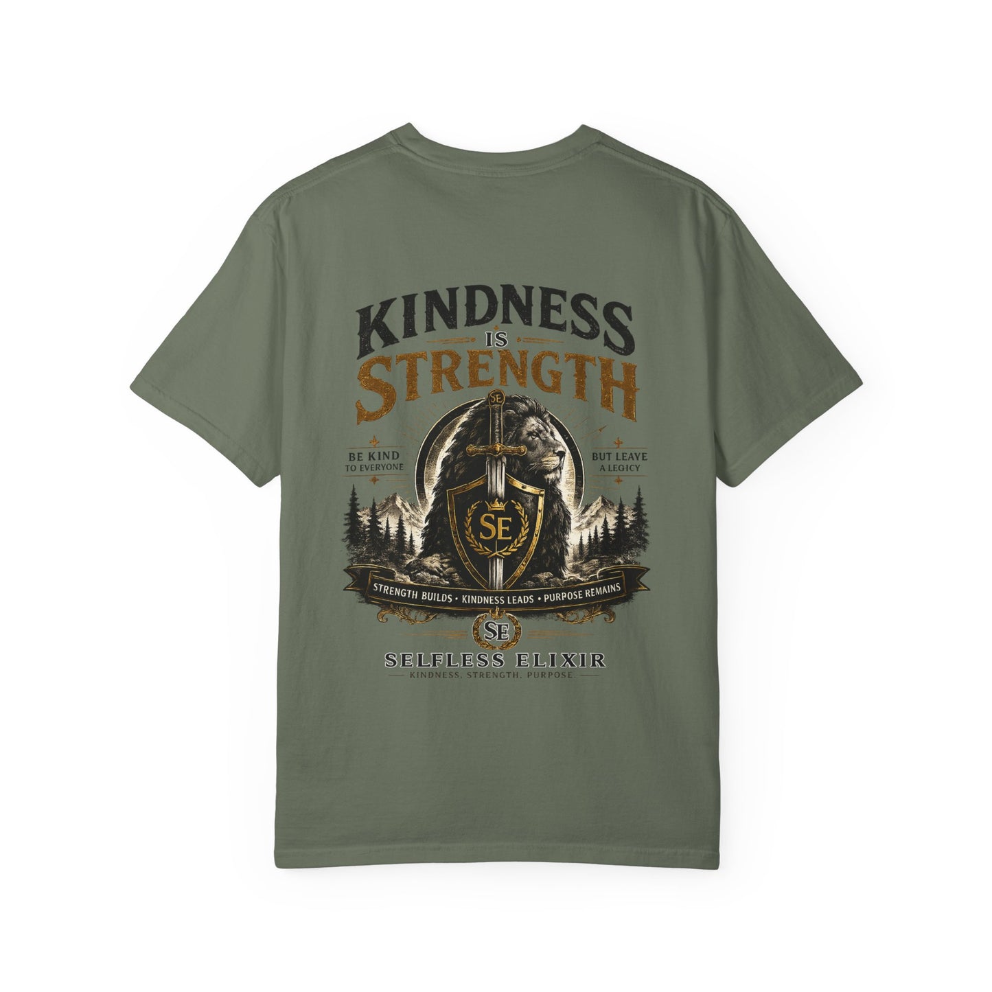 Kindness Is Strength Lion
