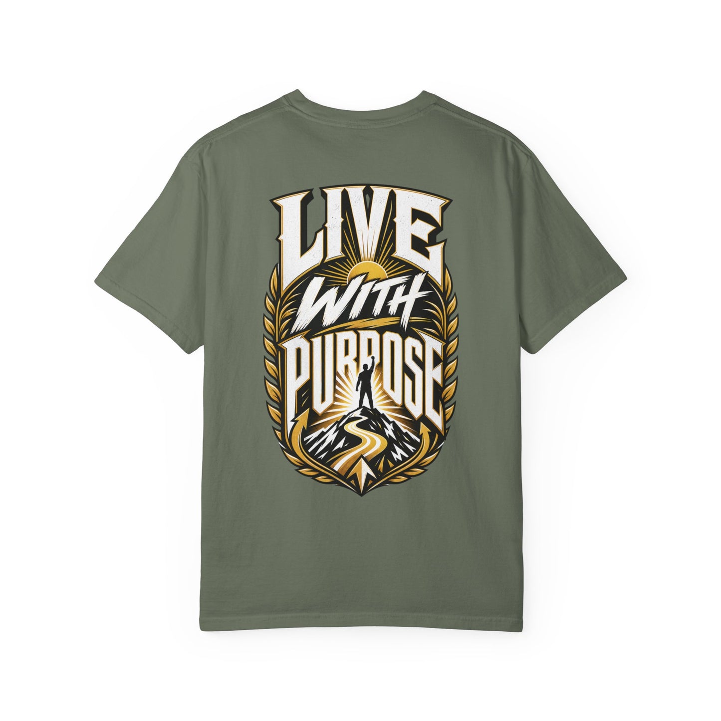 Live With Purpose T-Shirt — Inspirational Graphic Tee