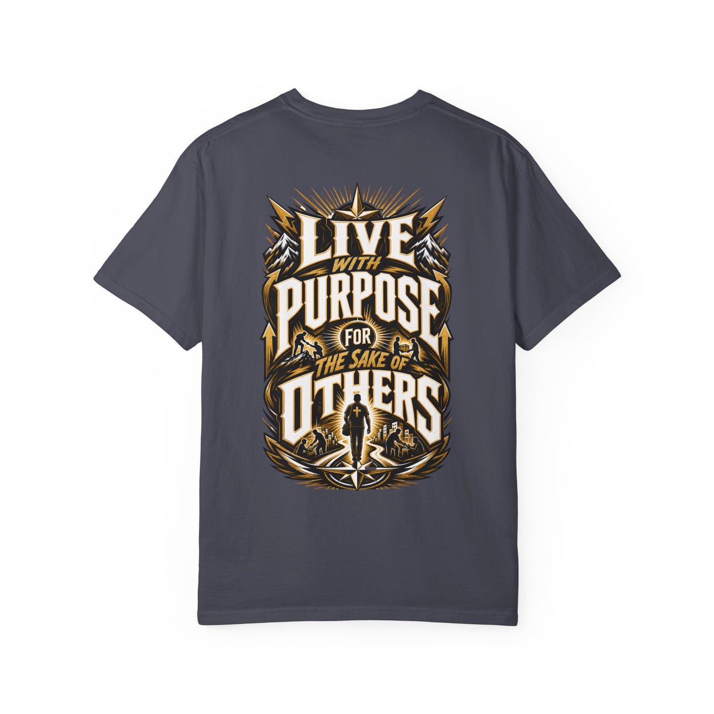Live With Purpose Graphic T-Shirt — Inspirational 'Live With Purpose for the Sake of Others' Tee