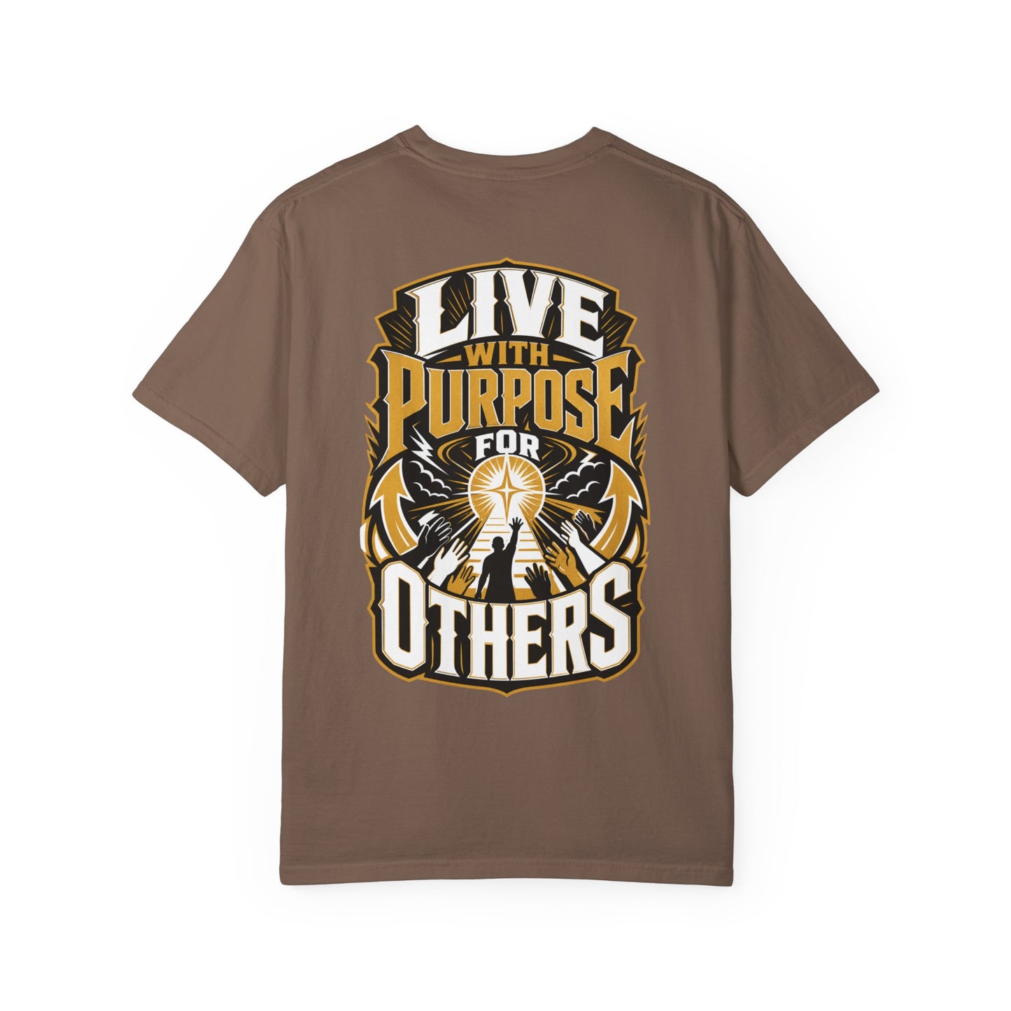 Live With Purpose For Others T‑Shirt — Inspirational Graphic Tee