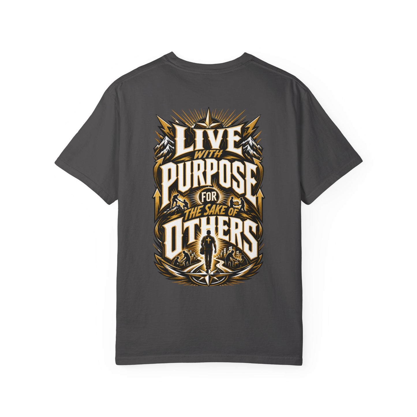 Live With Purpose Graphic T-Shirt — Inspirational 'Live With Purpose for the Sake of Others' Tee