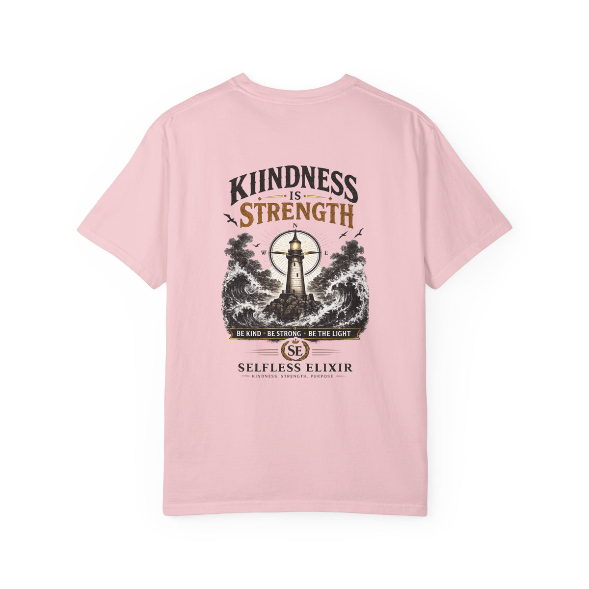 Lighthouse 'Kindness Is Strength' T‑Shirt