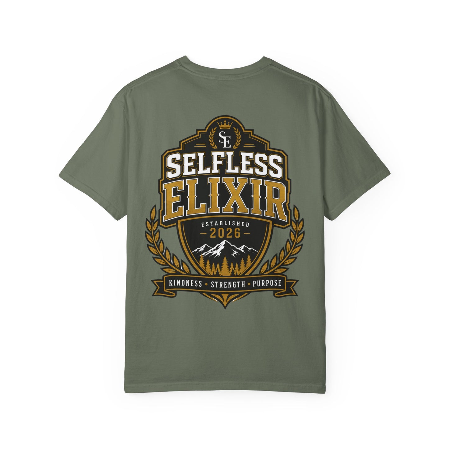 Selfless Elixir Retro Crest T-Shirt