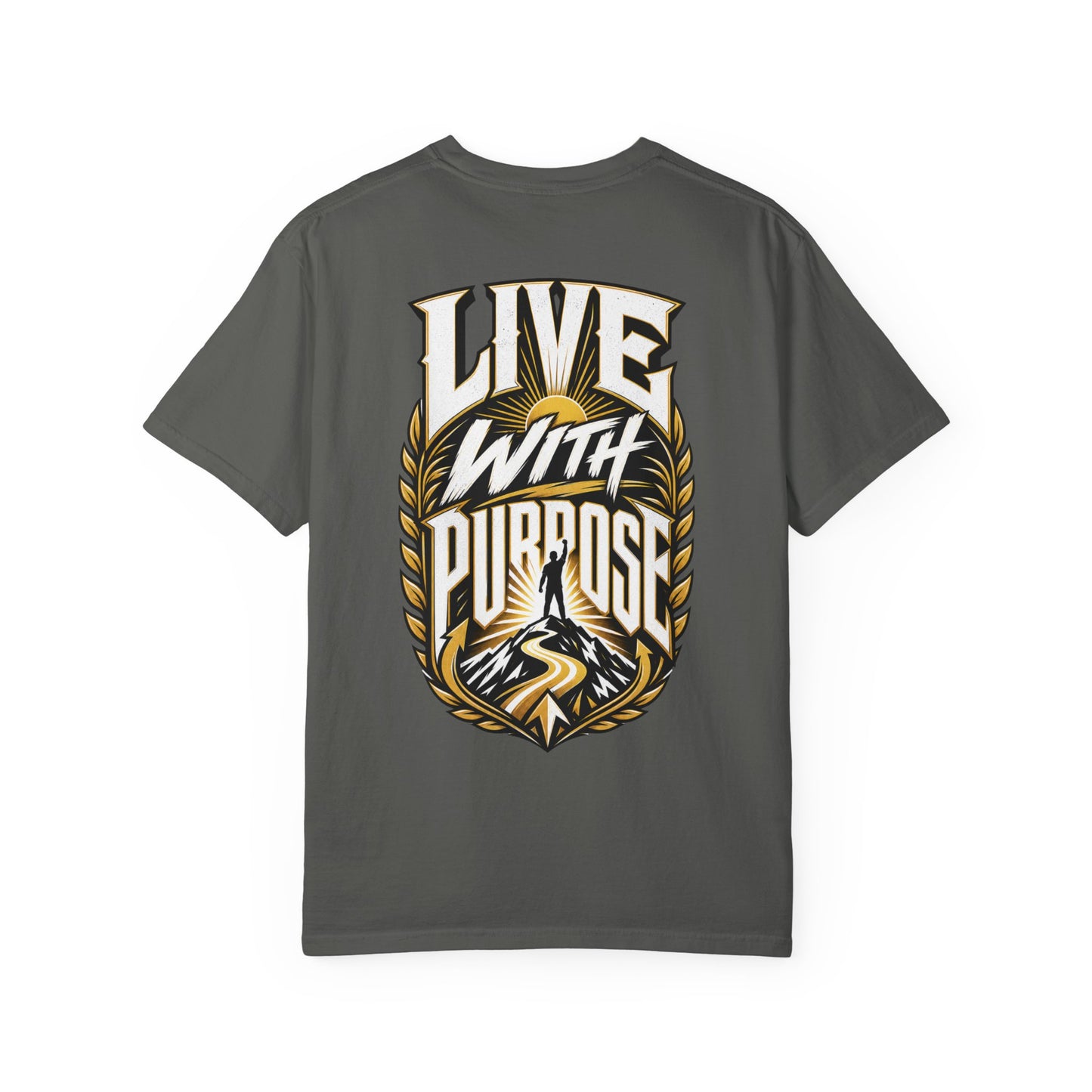 Live With Purpose T-Shirt — Inspirational Graphic Tee
