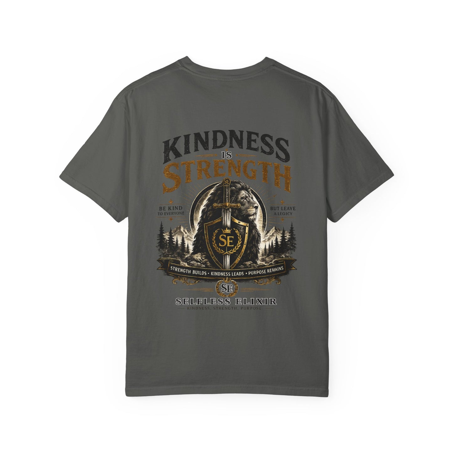 Kindness Is Strength Lion