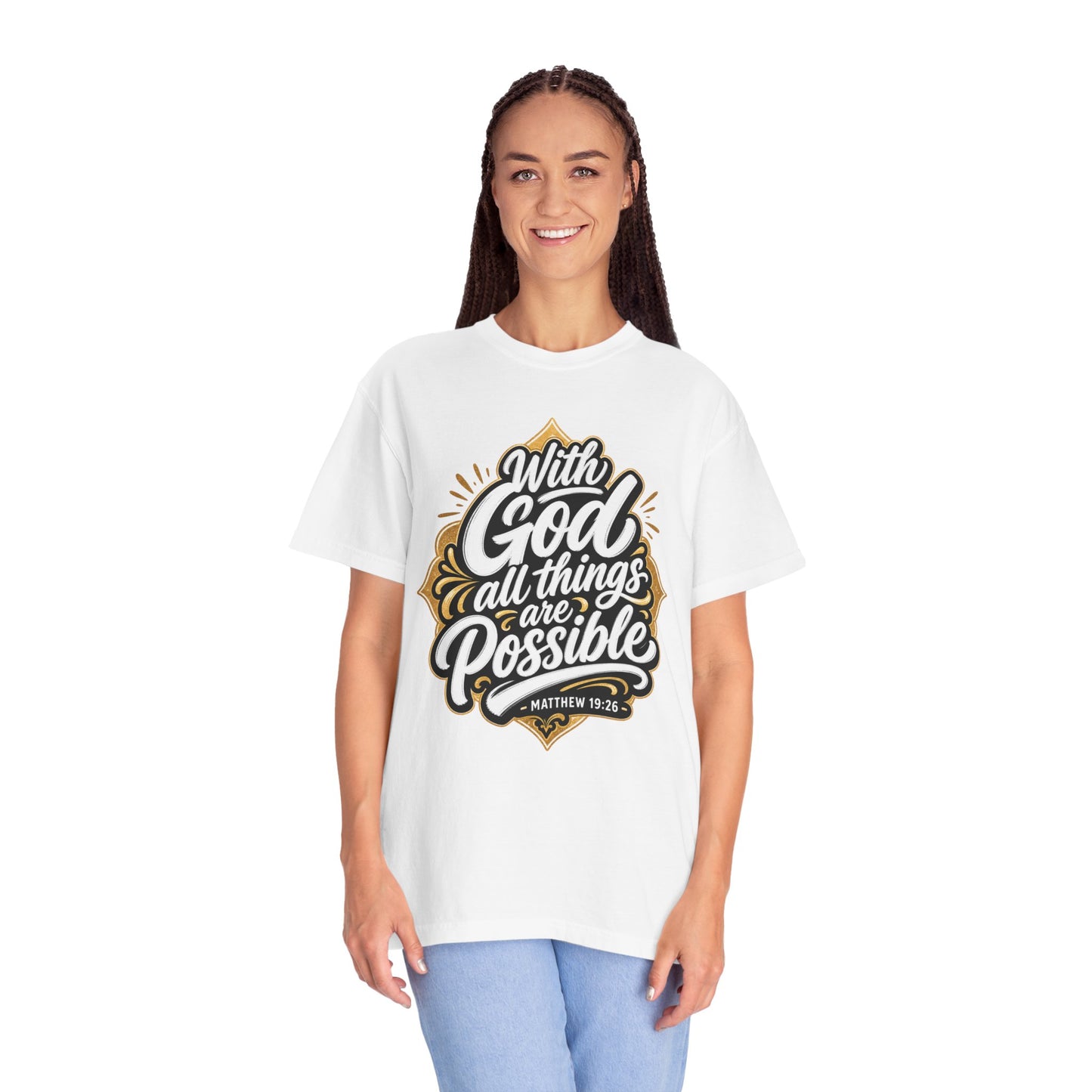 With God All Things Are Possible T-Shirt