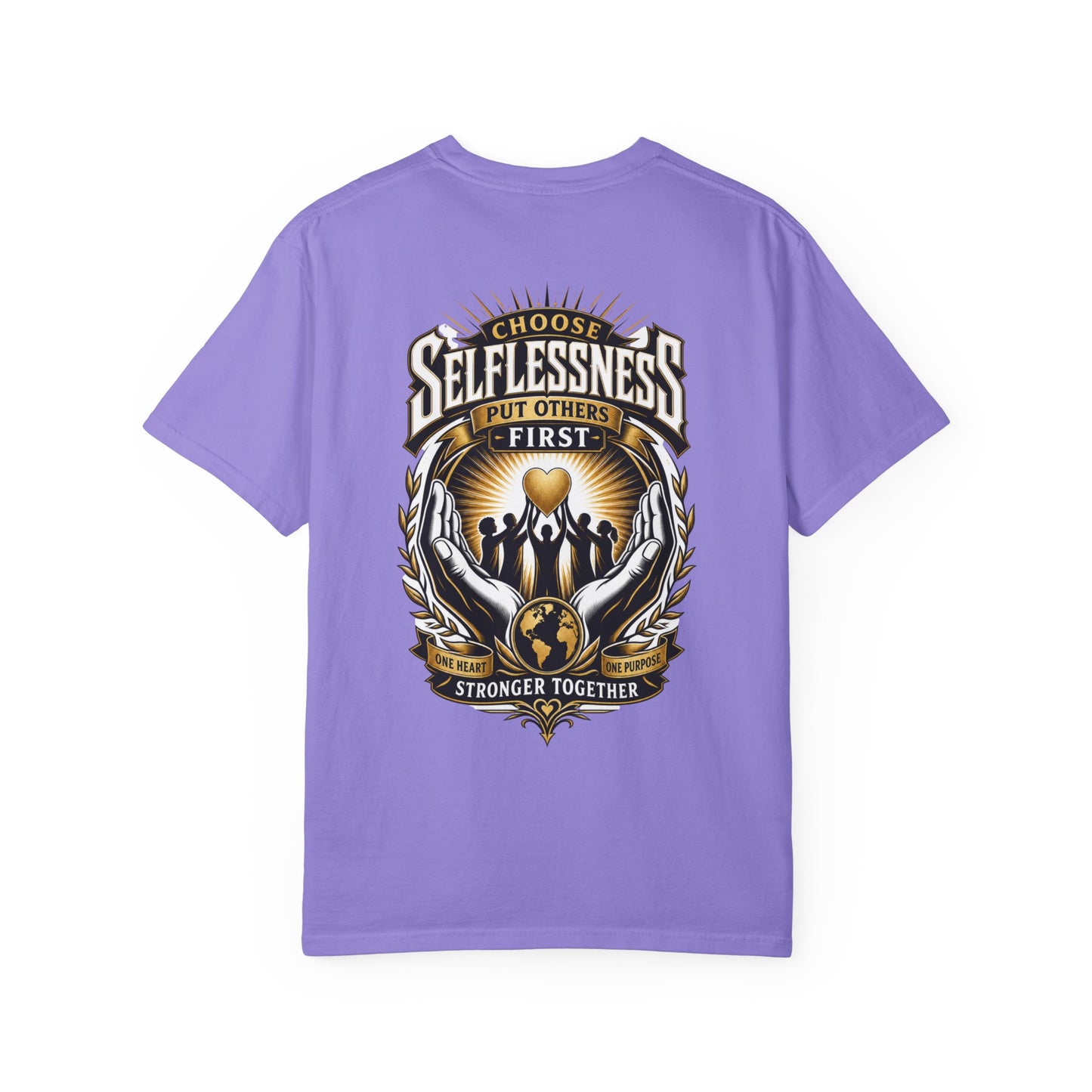 Selflessness Graphic T-Shirt — "Choose Selflessness: Inspirational Tee